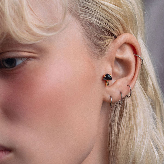 London Ear Piercing Tragus Cartilage Earrings Soho Hackney Studios - Metal  Morphosis